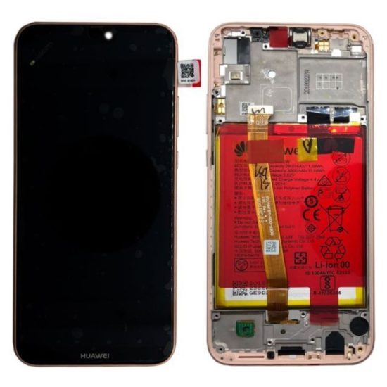 Display Lcd Originale + Touch + Batteria per Huawei P20 Lite - Gold