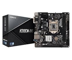 ASROCK MB H310CM-DVS 2DDR4 PCI-E X16 DVI MATX