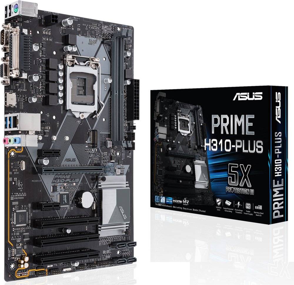 ASUS MB PRIME H310-PLUS MATX LGA1151 8TH