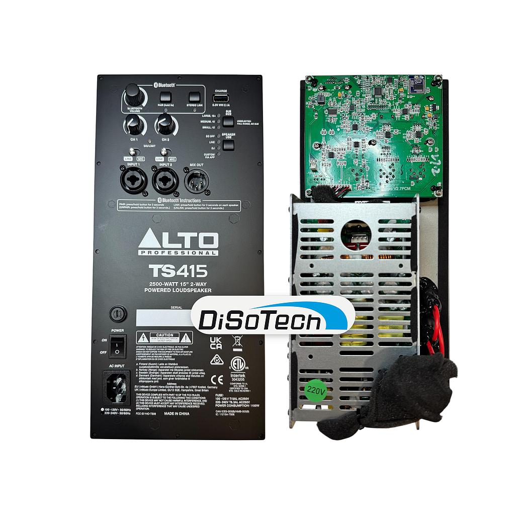 Modulo Amplificatore 2 Vie ALTO TS415 200W + 100W RMS