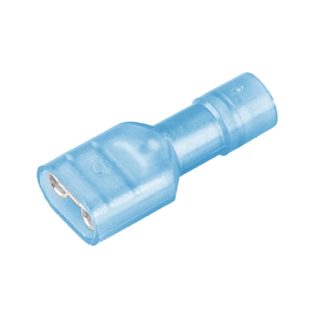 [DST-19067] Faston BLU 6,4x8 con protezione