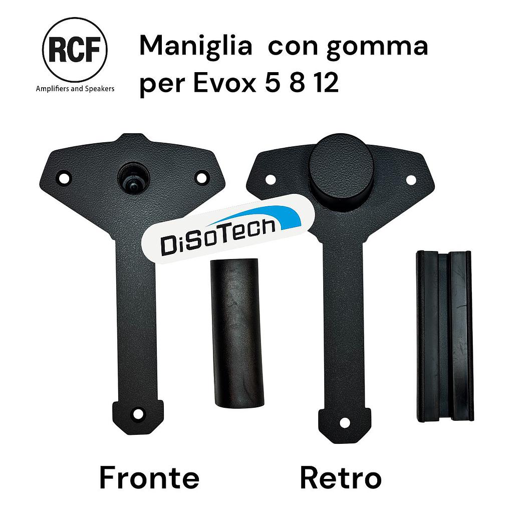 [33901738-33901739] Maniglia in ferro con gomma per EVOX 5 8 12