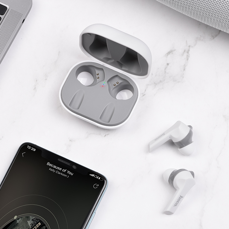 Auricolari ES34 bluetooth bianchi