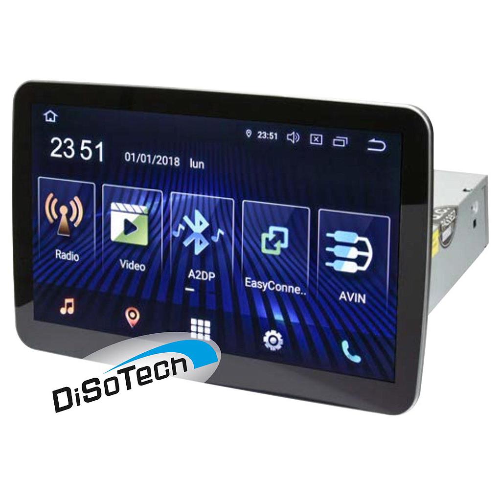 [VM052] Autoradio 1Din Android con display da 10" DAB Incluso con Wifi - Bluetooth e USB