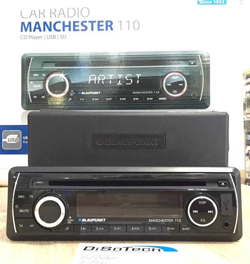 [BLK112] Autoradio 1 Din Blaupunkt Manchester 110