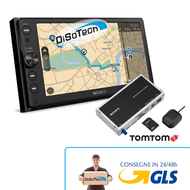 [XNV-KIT100] Autoradio 2 Din SONY XNV-KIT100 Con Apple Car Play e NAVIGATORE