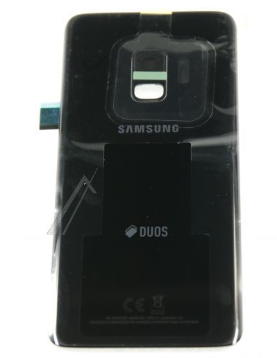 Back Cover ORIGINALE Samsung S9 G960 DUOS Nero