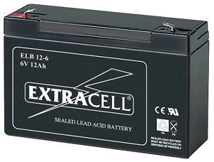 [ELB 12-6] Batteria 6V 12A Elcart
