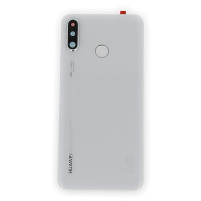 [02352RQB] Cover Scocca Posteriore Originale per Huawei P30 Lite MAR-LX1A - Bianco
