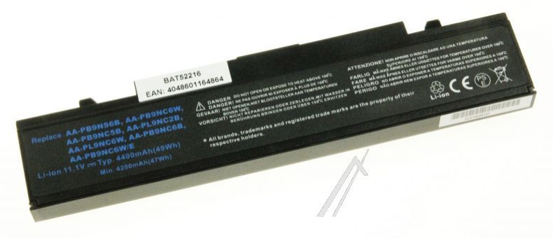 BATTERIA NOTEBOOK PER SAMSUNG 11,1V-4400MAH LI-ION NP300E5A