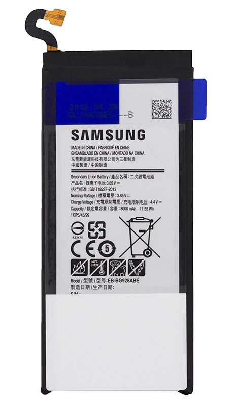 [GH43-04526B] Batteria Originale 3,8V 3Ah per Samsung Galaxy S6 Edge Plus G928F