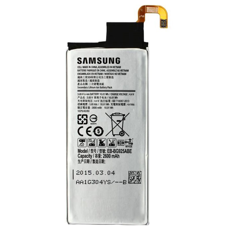 [GH43-04420B] BATTERIA ORIGINALE G925 EB-BG925ABE, 2600MAH