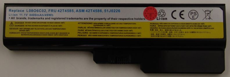 Batteria per NoteBook Lenovo G550 4400mAh