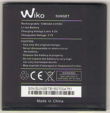 Batteria Wiko Sunset GOA Sunset 2