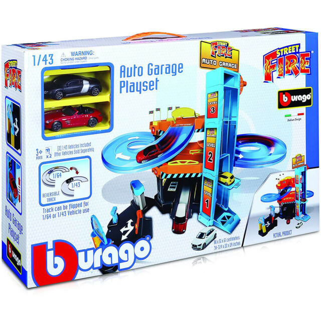 Burago Modellino Die Cast Auto Garage Scala 1:43