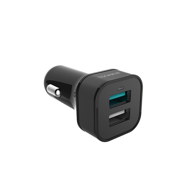 Caricabatterie da auto Romoss 2xUSB - 30W - Quick Accendisigari Charge 3.0 - AU30Q