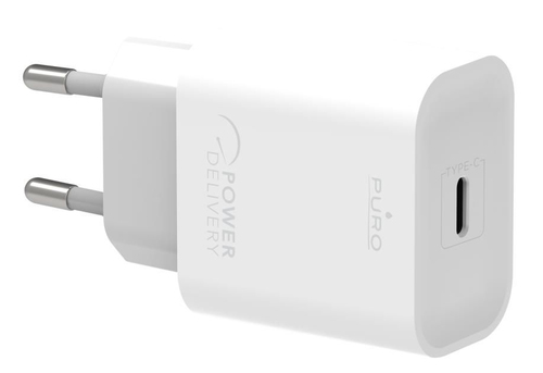 [PWFCMTCUSBC20W-WHI] CARICA BATTERIE DA PARETE CON PORTA USB-C