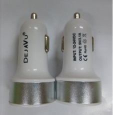 CARICATORE DA AUTO 2USB DEJAVU 3,1A WHITE