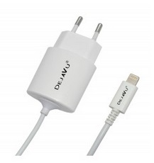 CARICATORE DA CASA LIGHTNING DEJAVU 2,1A WHITE