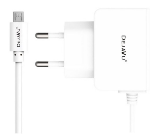 [15362] CARICATORE DA  CASA MICRO USB DEJAVU 1A