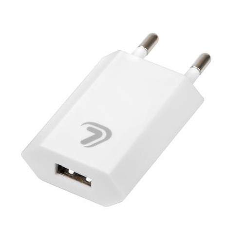 Caricatore spina 220 USB per smartphone 5V 1A Lampa