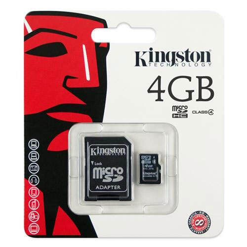 MICRO SD 4GB C4 KINGSTON