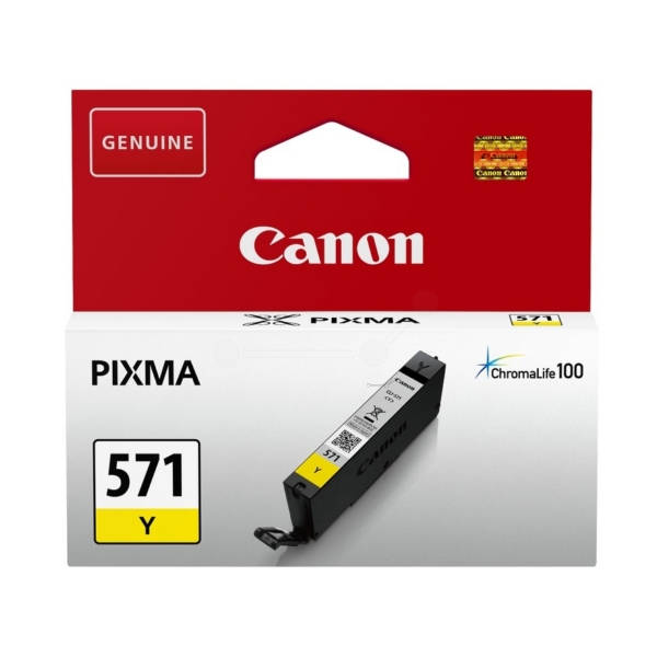 [15935] CARTUCCIA CANON CLI 571 GIALLO