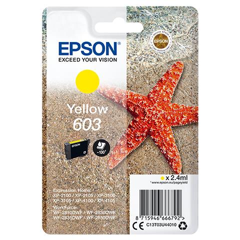 CARTUCCIA EPSON 603 GIALLO