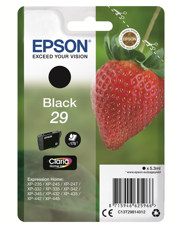 CARTUCCIA EPSON T2981 NERO