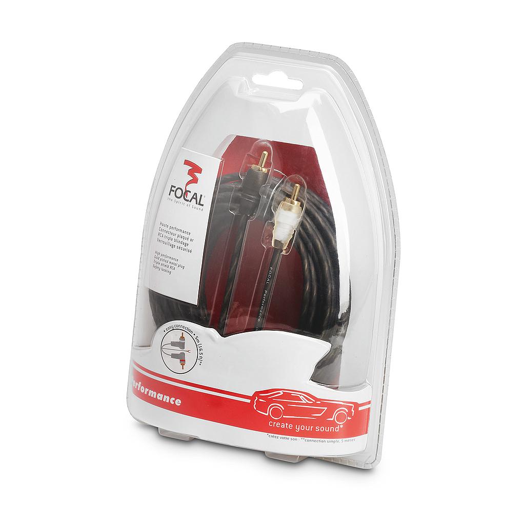[KACCRAPE01] Cavi RCA Car Audio Focal 5m