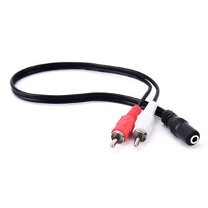 [5724360] Cavo adattatore audio presa Jack 3,5mm stereo / 2 RCA