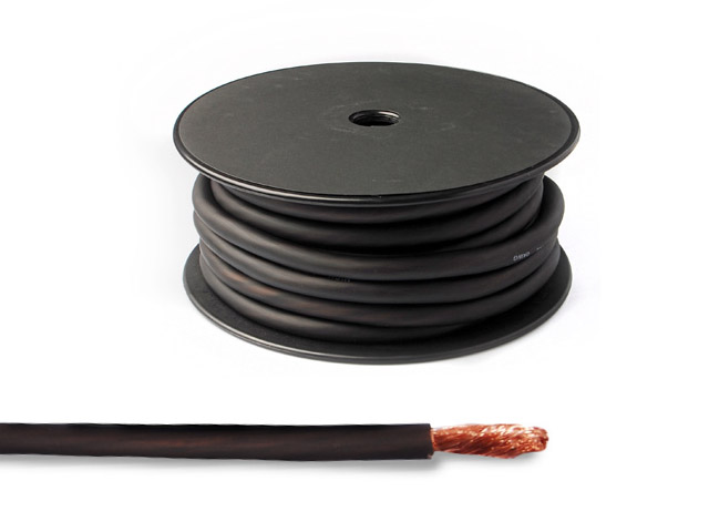 [CPRA2-N] Cavo alimemtazione 2AWG Ciare Nero
