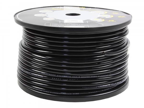 [HE-3150] Cavo Alimentazione Nero 9.6mm2 Rame CCA PCB 8