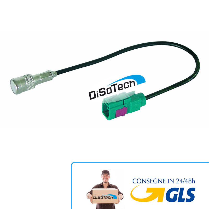 Cavo antenna radio con connettori FAKRA-ISO Phonocar 08542