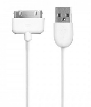 CAVO DATI 30 PIN IPOD/IPHONE 4/IPAD WHITE