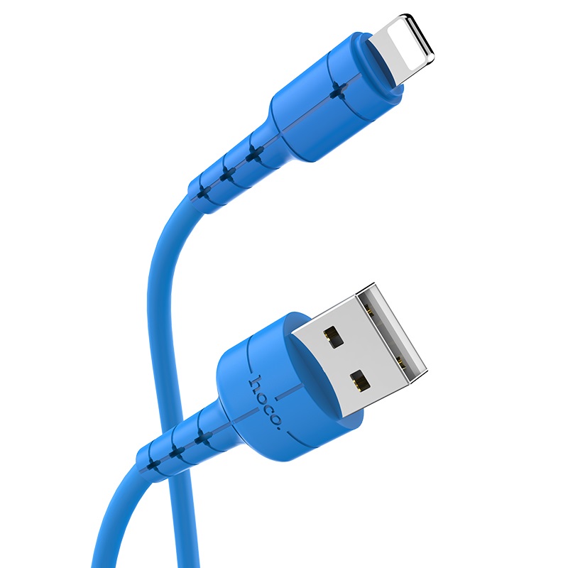Cavo di Ricarica Hoco X30 Lightning  Blue 1,2m