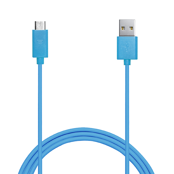 [13437] CAVO DI RICARICA MICRO USB PURO BLU