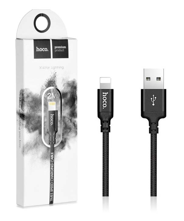 Cavo Lightning Compatibile 2m - Nero