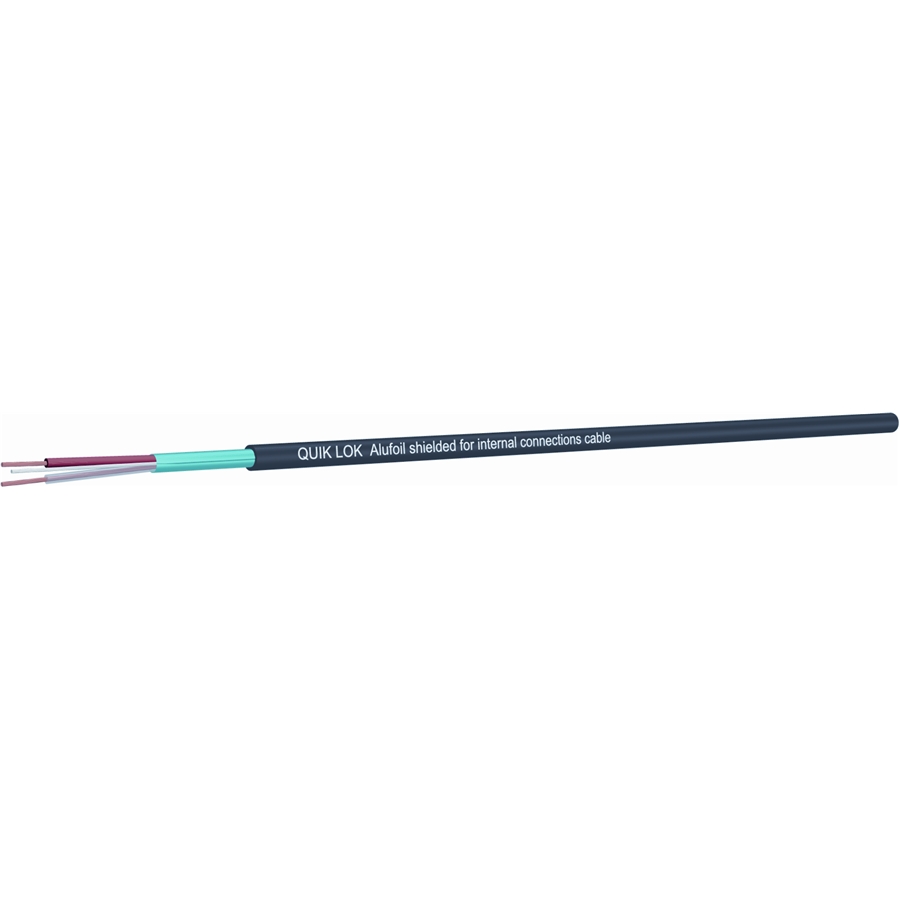 [20.00030] Cavo Mic. Quiklok 2X0,14 schermato 100mt CM805 Sfuso