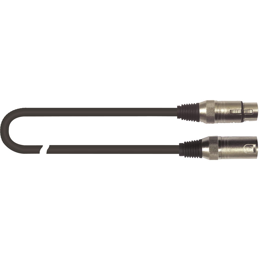 [30.02182] Cavo QUIKLOK CM175K-2BK Cannon XLR/Cannon 2m - 30.02182