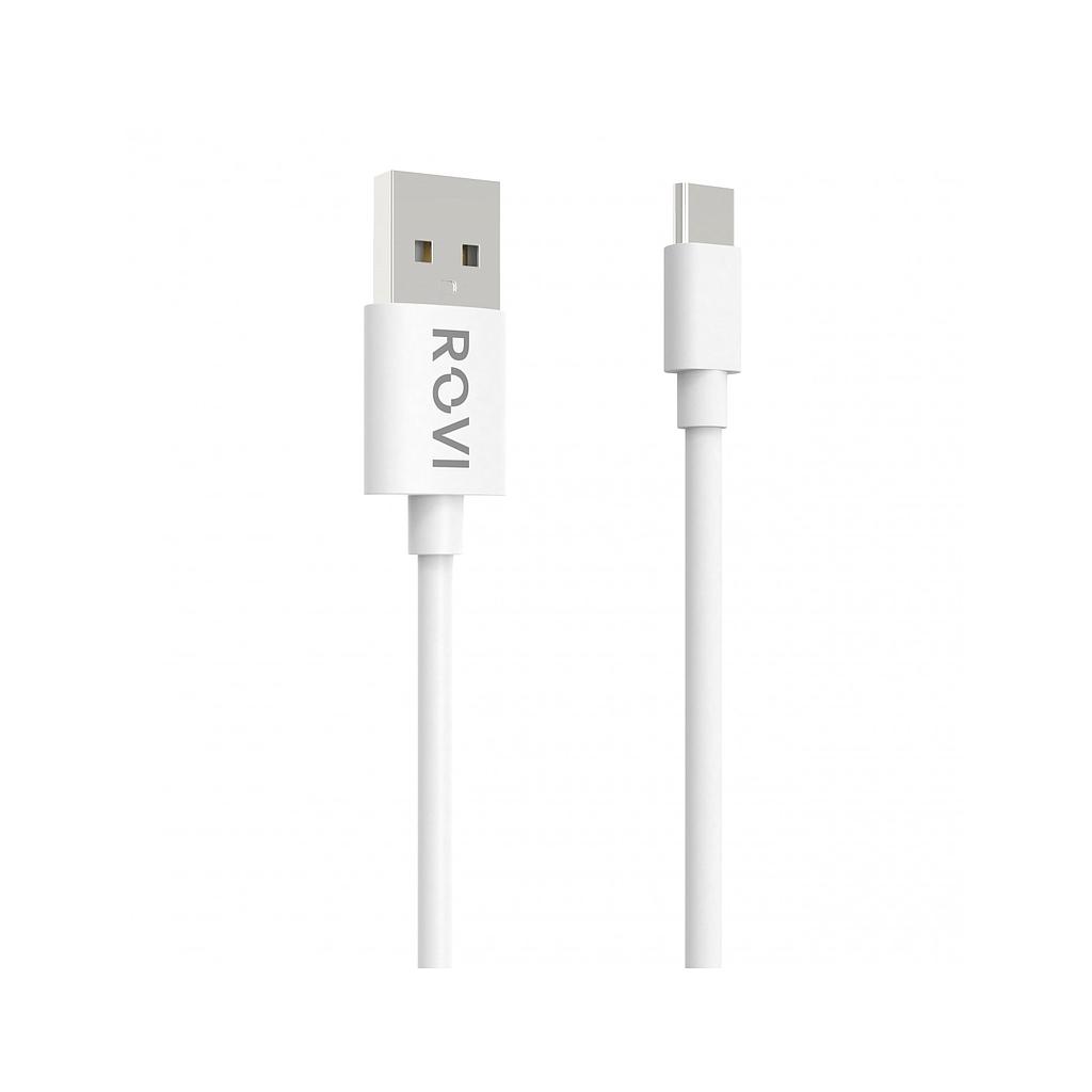 [CVAPPLESA50] CAVO USB LIGHTNING ROVI 1M