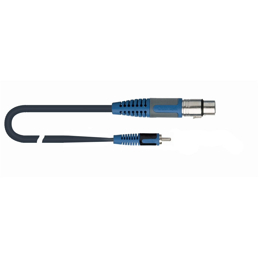 Cavo XLR Cannon Femmina - RCA maschio Quiklok 2M RKSA/132-2