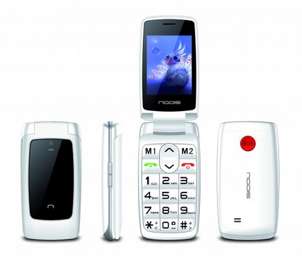 CELLULARE SN-15 SENIOR DUALSIM NODIS WHITE