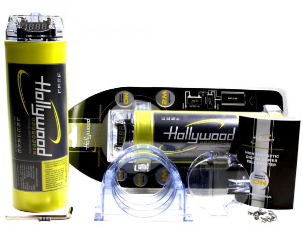 Condensatore 1 Farad Hollywood Car Audio