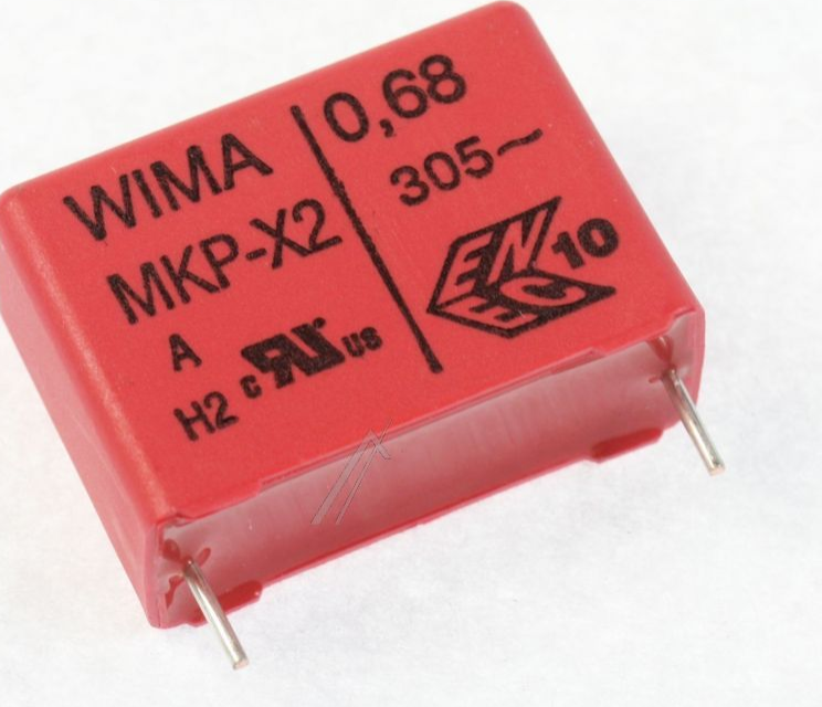 [MKX2AW36805G00KSSD] Condensatore Antidisturbo 0,68uF 305V - MKP-X2