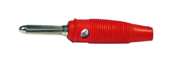 Connettore a banana rosso