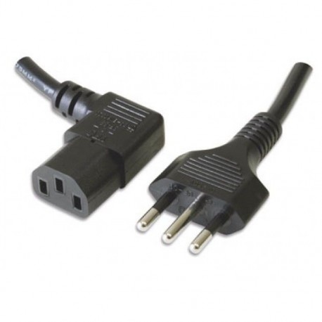 [06/00303-00] Cavo di alimentazione 220V VDE 90° da 2mt