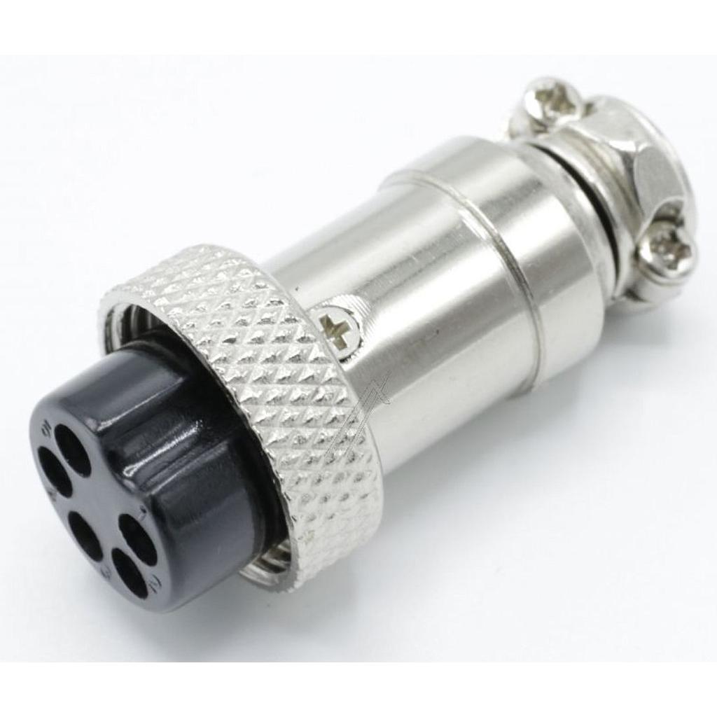 [DST-04327] CONNETTORE PRESA 4 POLI PER MICROFONO