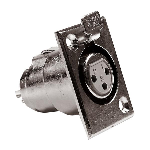 [38.1002055] Connettore presa XLR da pannello Femmina