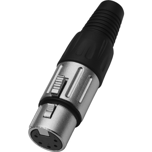 [XLR-805/J] Connettore XLR 5 Poli Femmina Monacor